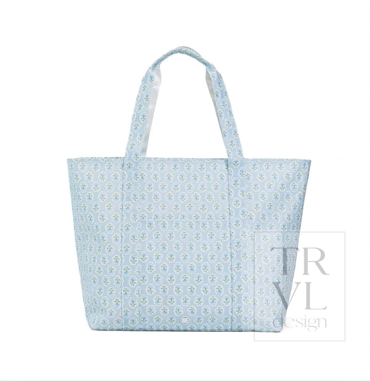 TRVL Jumbo Tote-Petite Fleur Blue