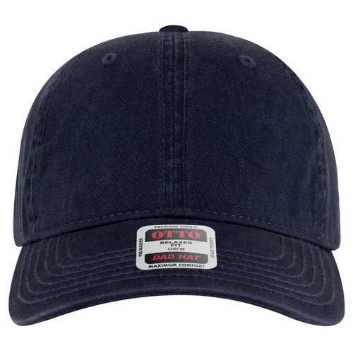 Navy 6 Panel Low Profile Dad Hat