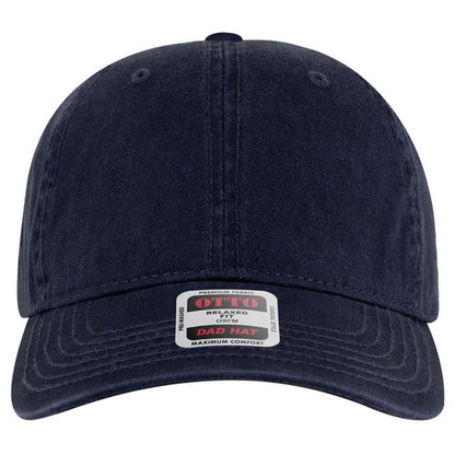Navy 6 Panel Low Profile Dad Hat