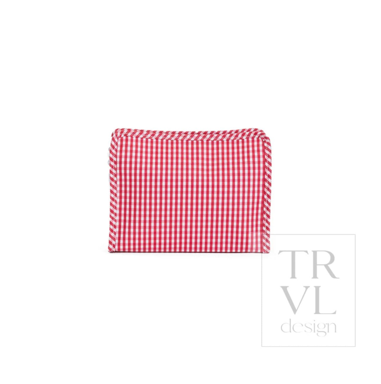 TRVL Medium Roadie-Gingham Red