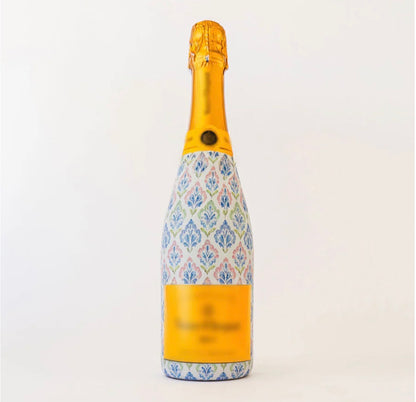 Grandmillenial Pastel Jewels Bottle Wrap-Champagne Edition