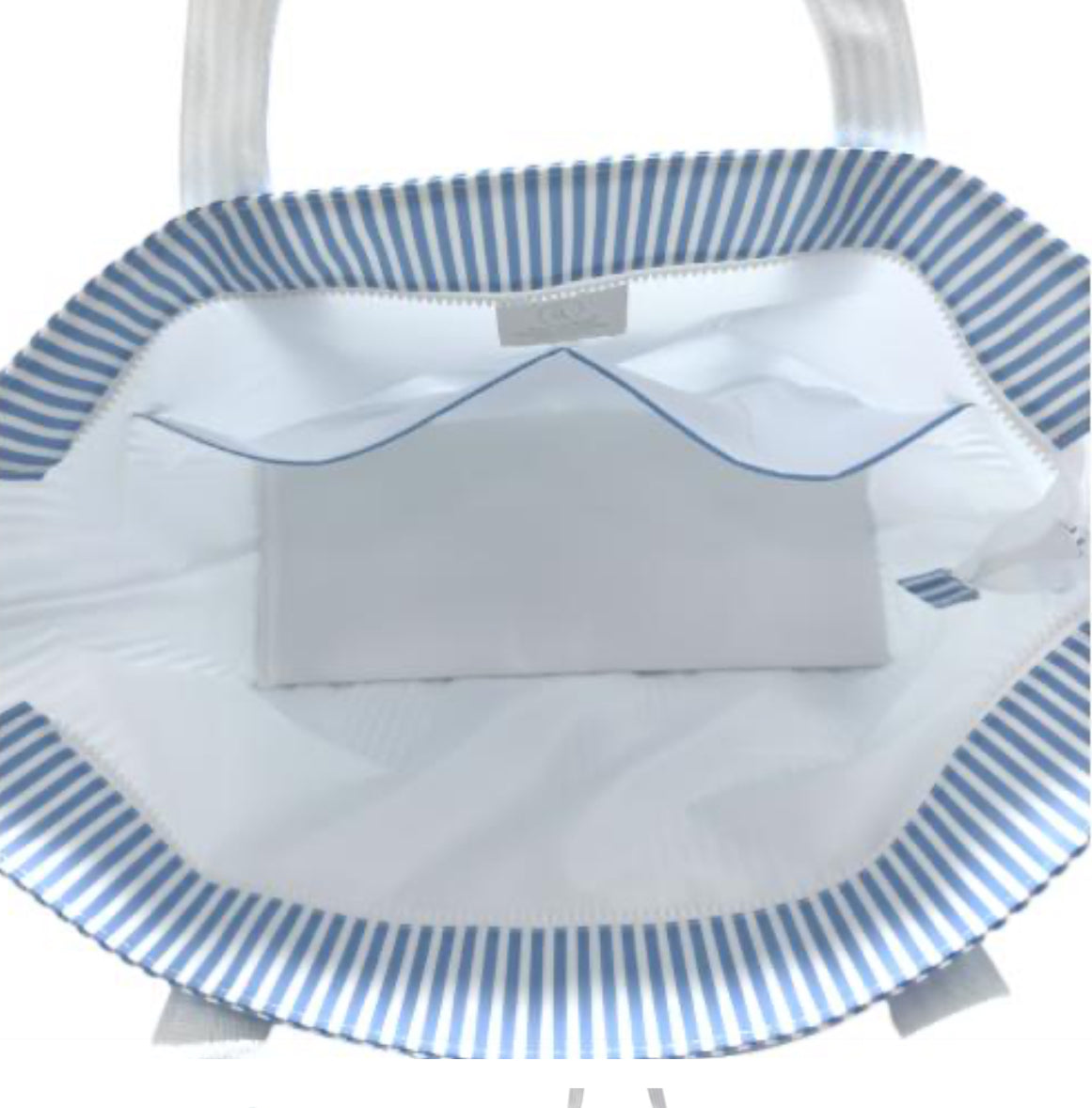 TRVL Jumbo Tote-Pimlico Stripe Chambray