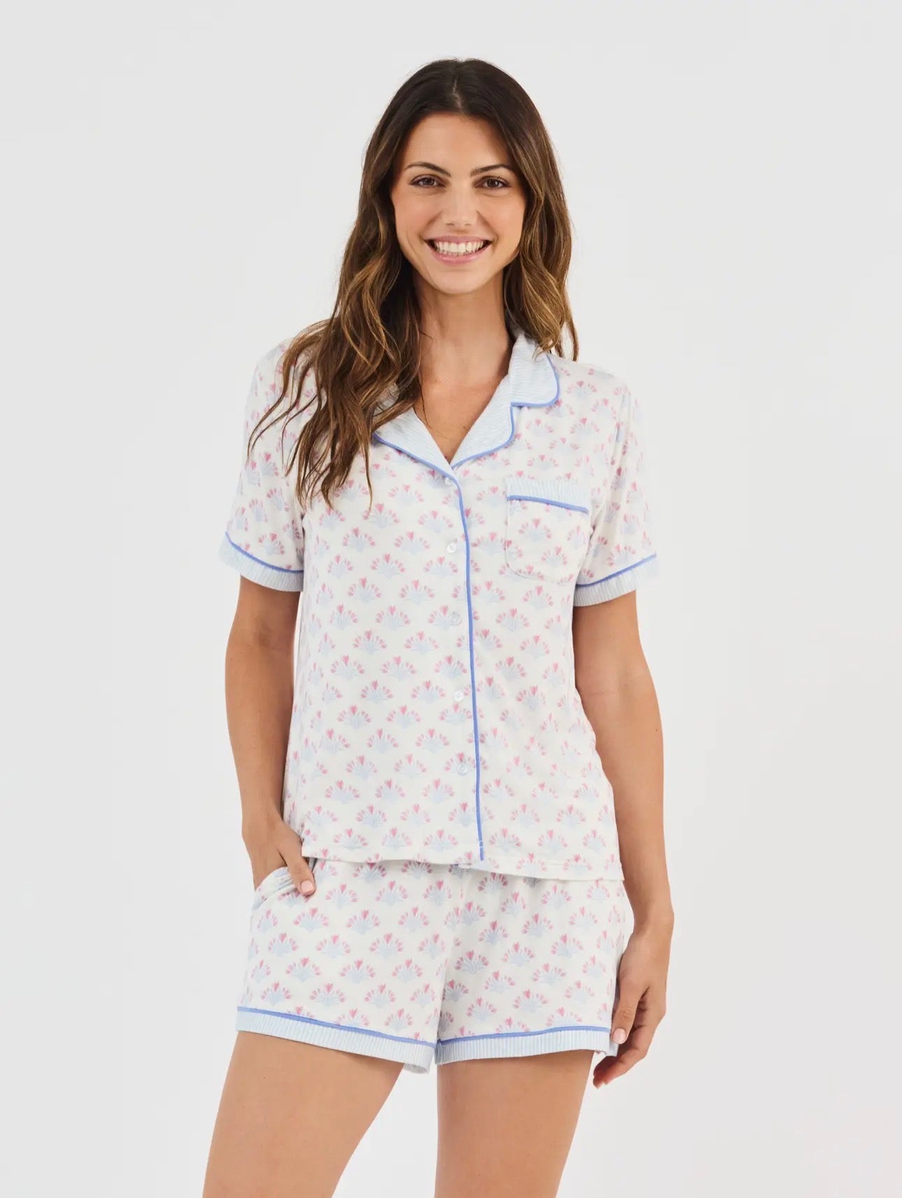 Belle Blooms PJ Short Set