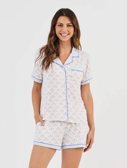 Belle Blooms PJ Short Set