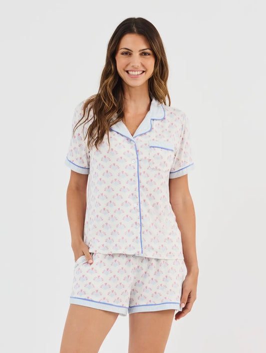 Belle Blooms PJ Short Set