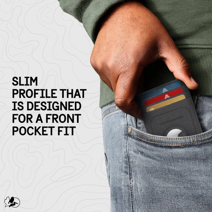 Pelican Charcoal AirTag RFID Wallet