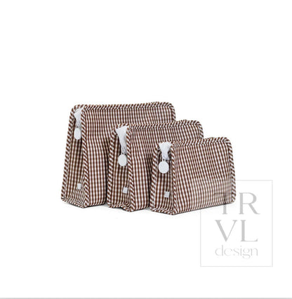 TRVL Roadie Small-Gingham Coco