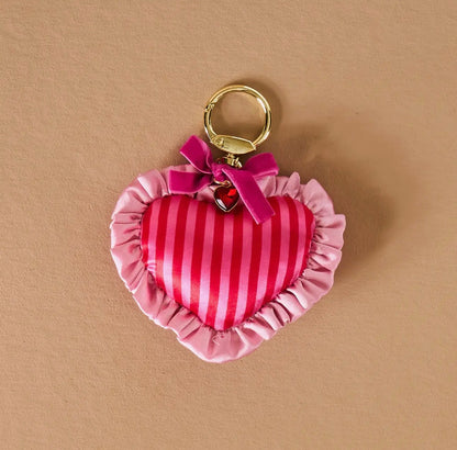 Puffy Heart Bag Charm