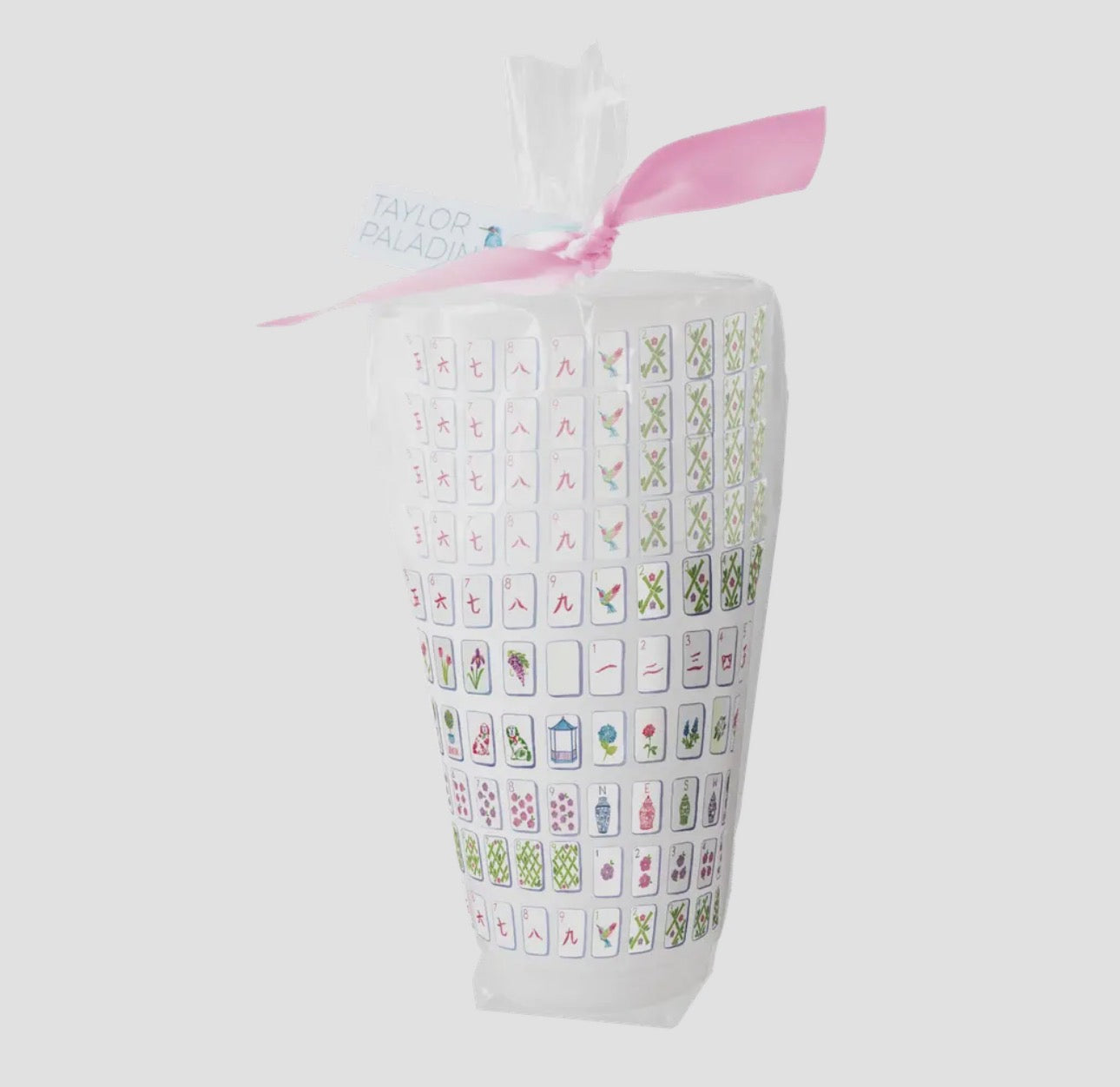 Mahjong Frosted Cups