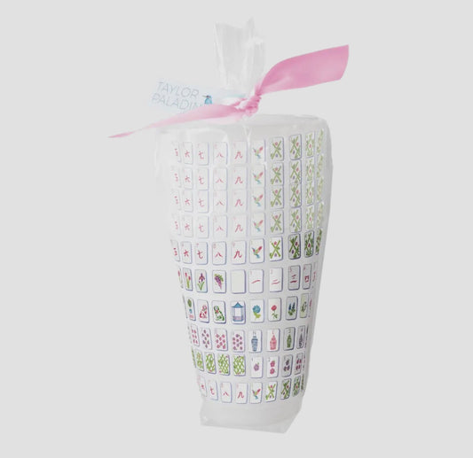 Mahjong Frosted Cups