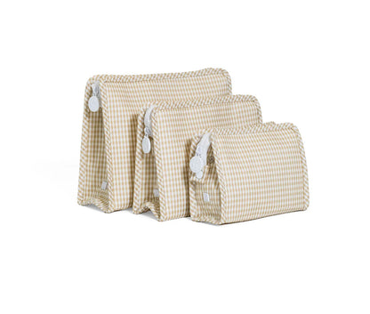 TRVL Roadie Large-Gingham Khaki