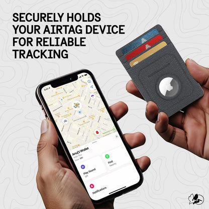 Pelican Charcoal AirTag RFID Wallet