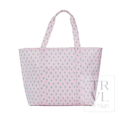 TRVL Jumbo Tote-Petite Fleur Pink