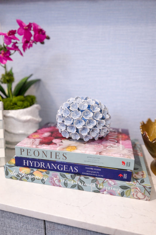 Hydrangea Flower Bud Vase / Taper Candle Holder