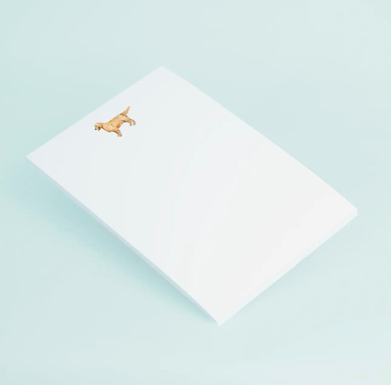 Golden Retriever Notepad