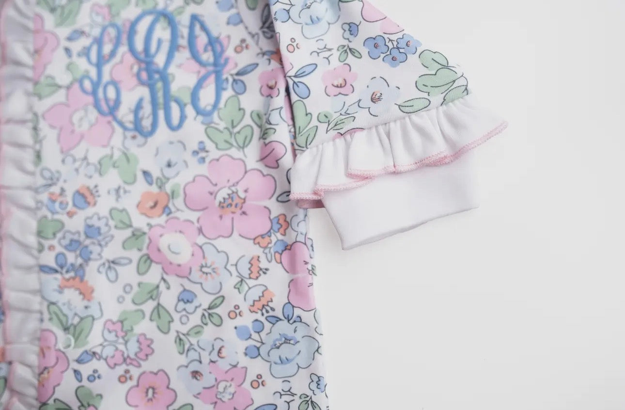Floral Footie