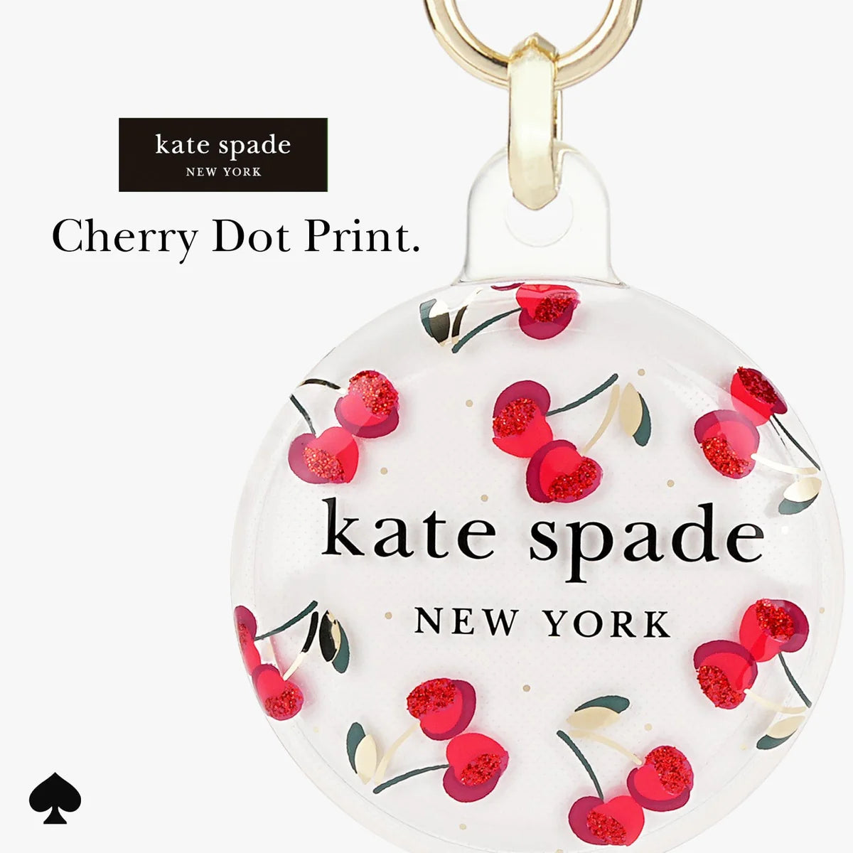 Kate Spade Cherry AirTag Case