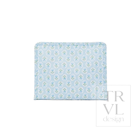 TRVL Large Roadie-Petite Fleur Blue