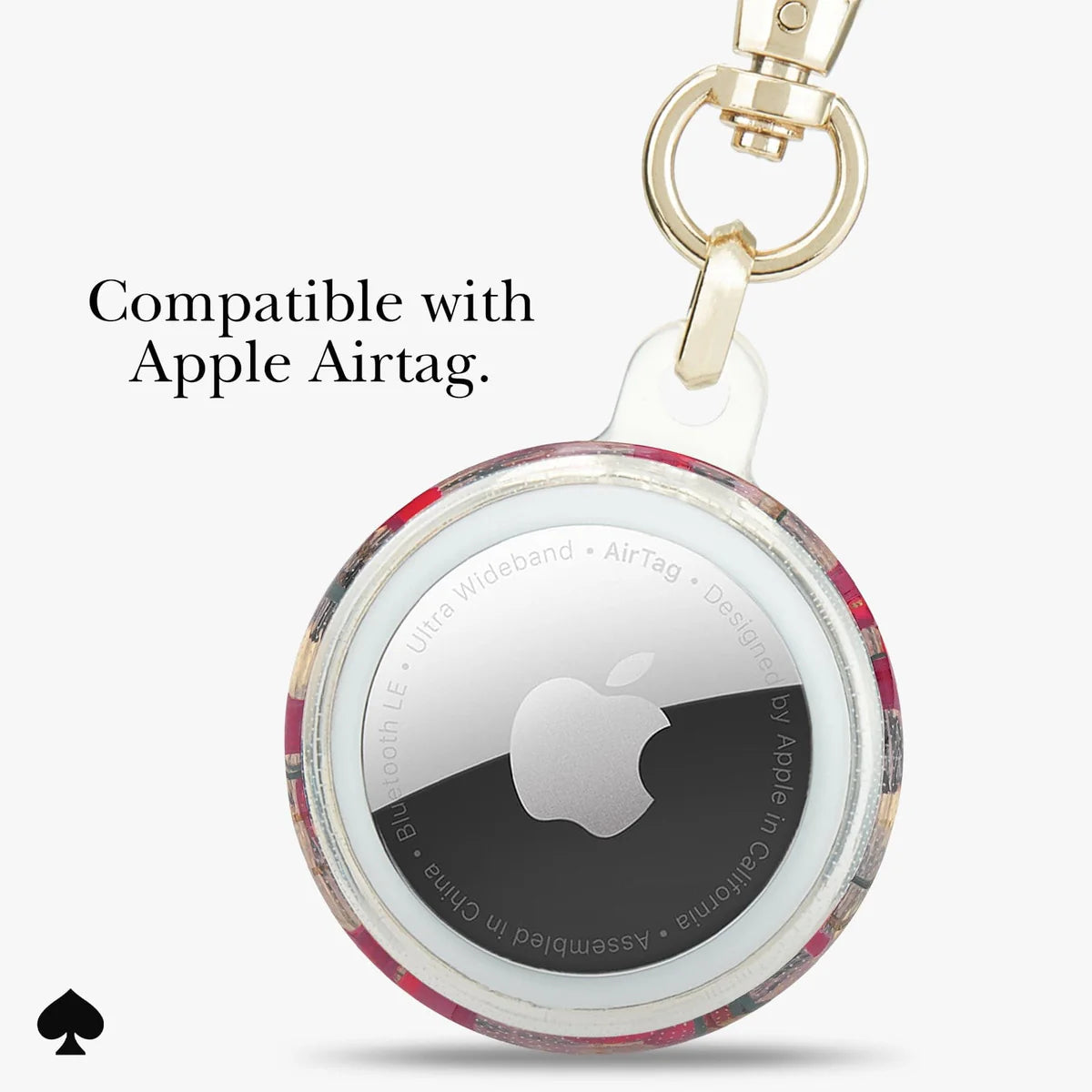 Kate Spade Cherry AirTag Case