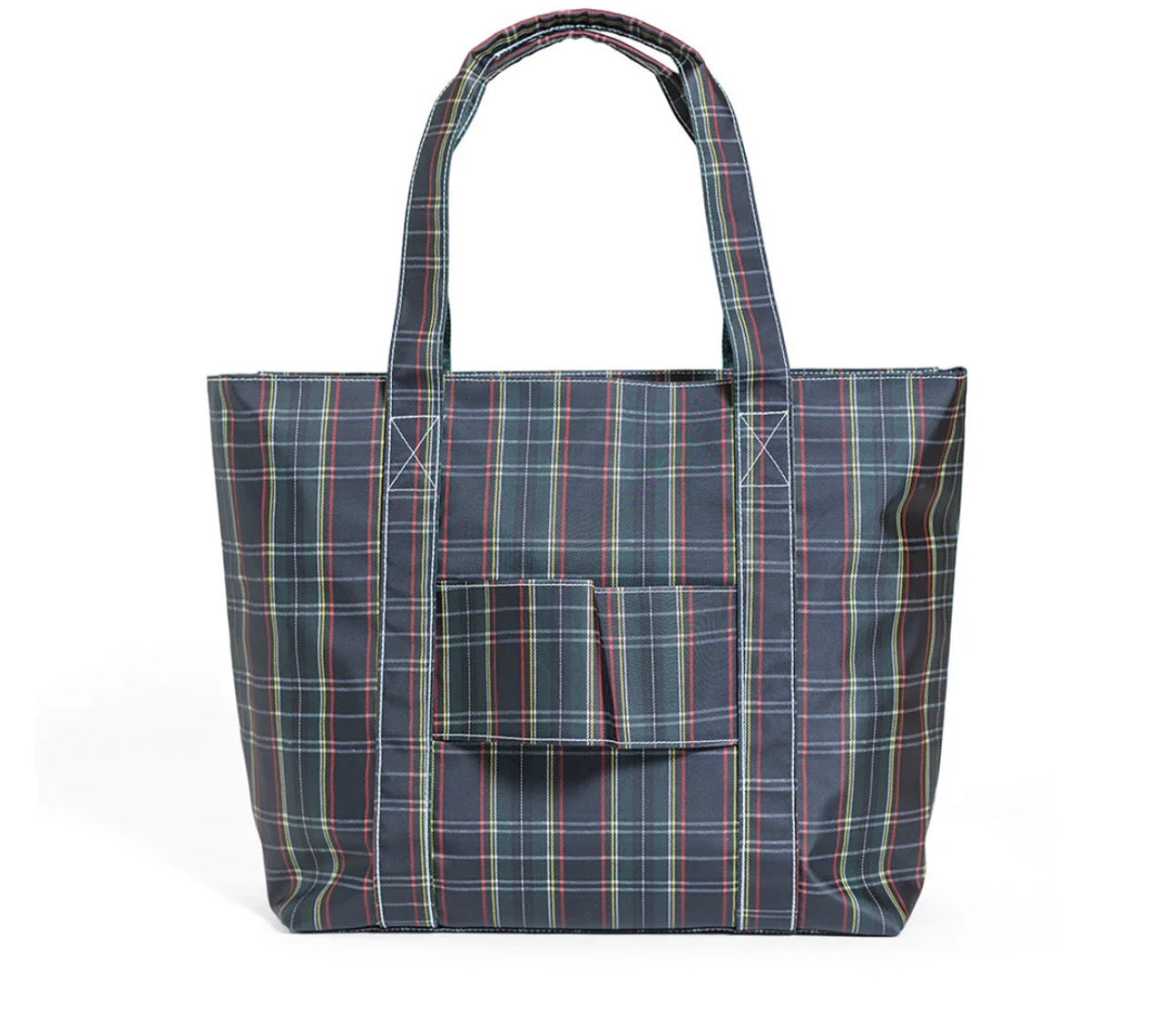 TRVL Jumbo Tote-Cambridge Plaid