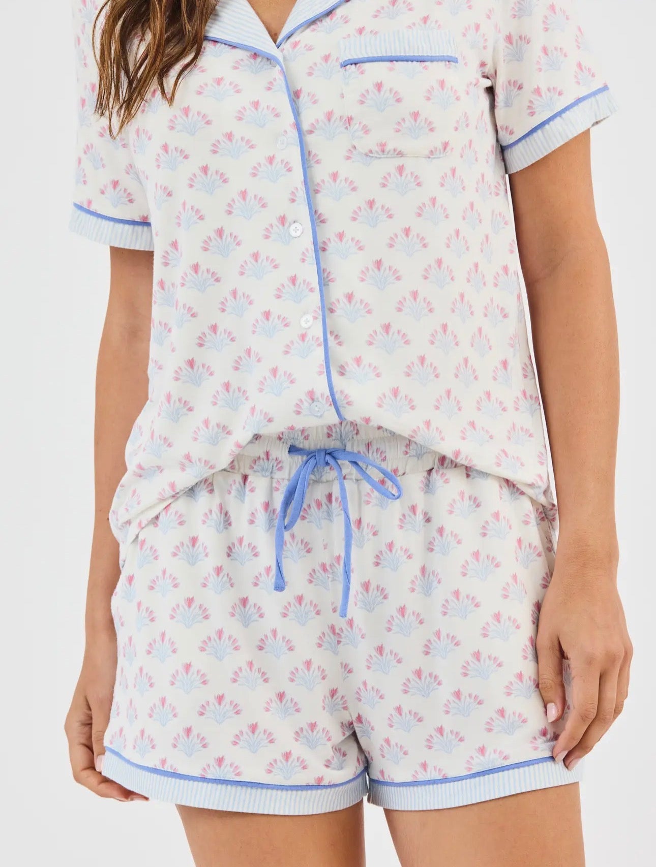 Belle Blooms PJ Short Set