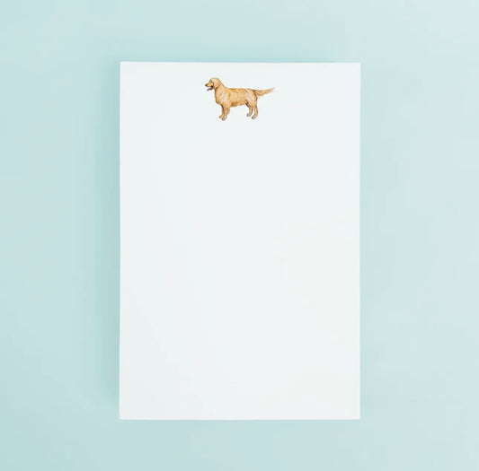 Golden Retriever Notepad