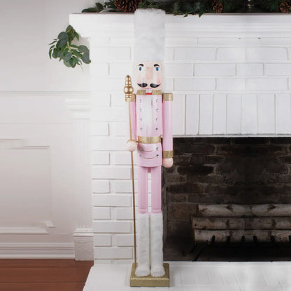 Pink 4ft Nutcracker