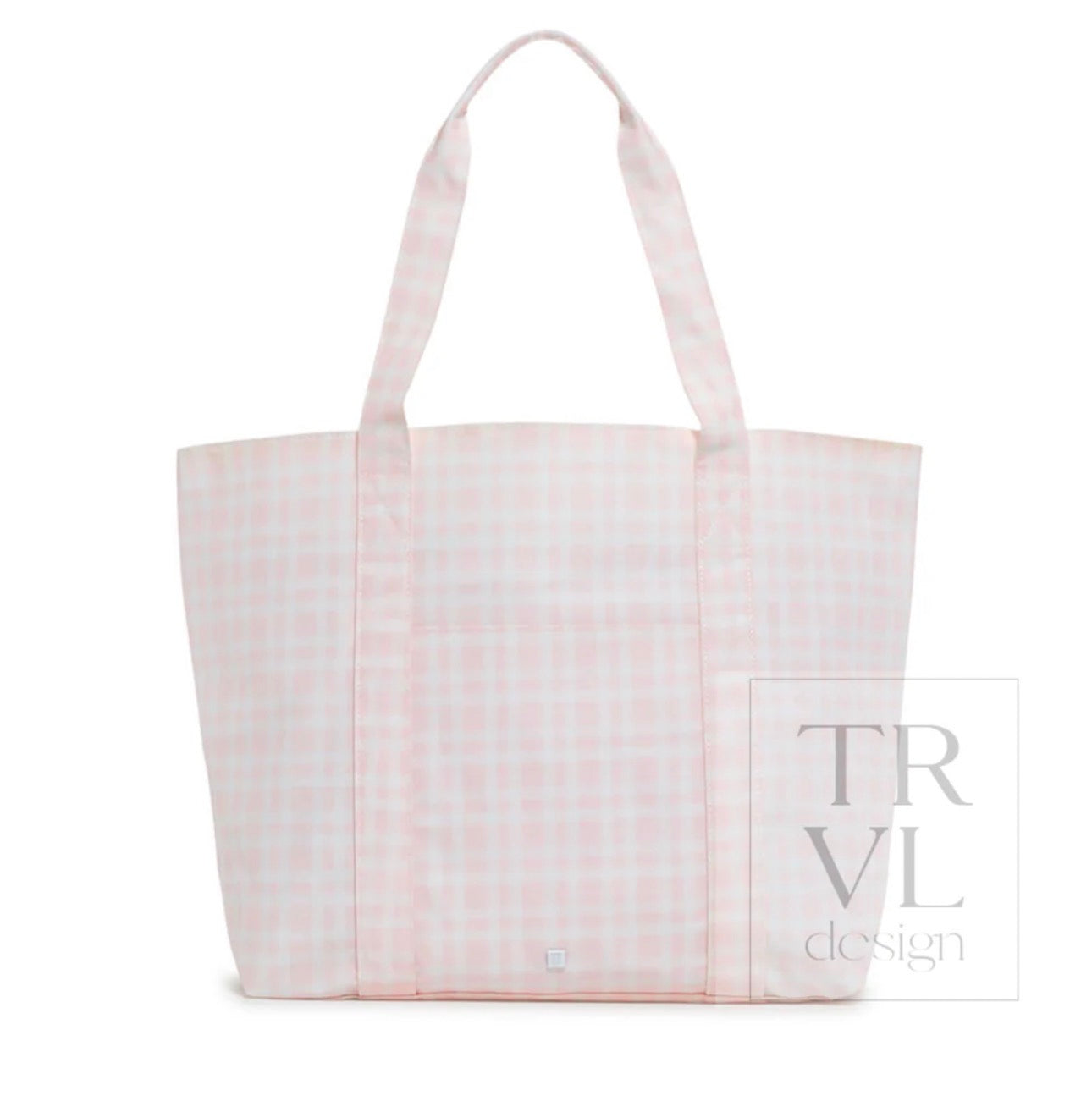 TRVL Jumbo Tote-Pimlico Plaid Pink