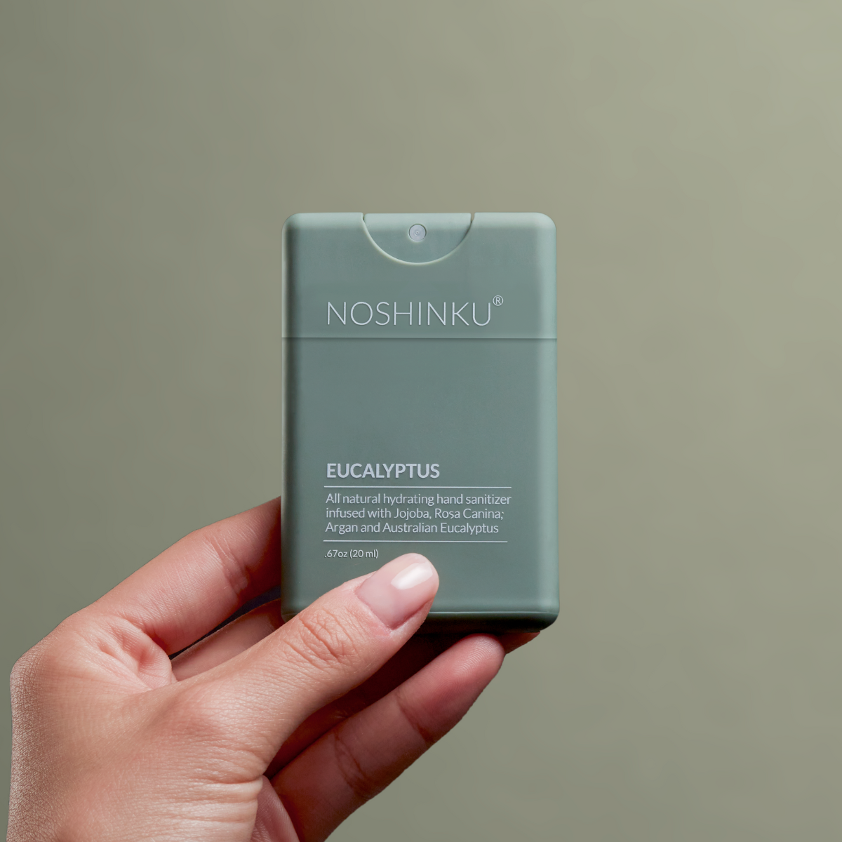 Eucalyptus Moisturizing Pocket Hand Sanitizer-Refillable