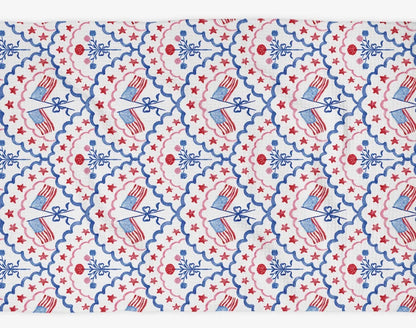 Patriotic Tea Towel