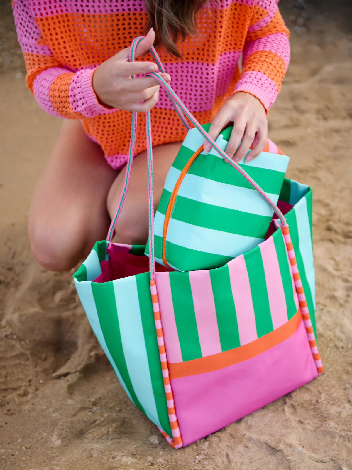Samba Gingham Pouch
