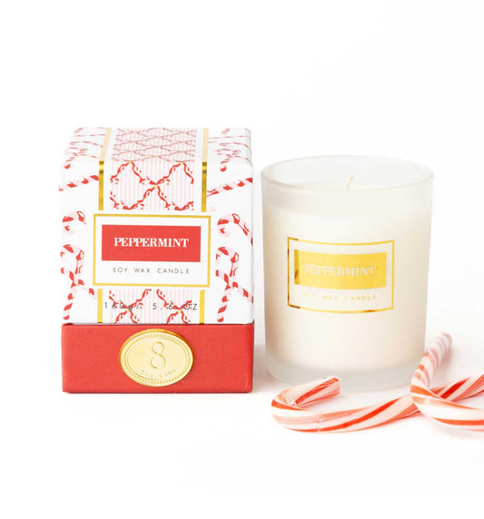 Peppermint Soy Wax Candle