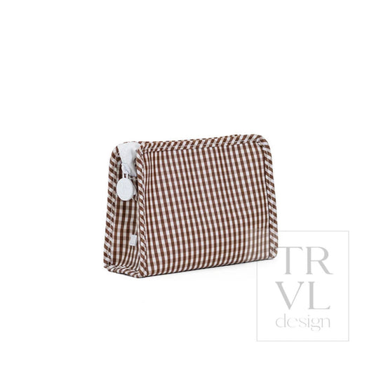 TRVL Roadie Small-Gingham Coco