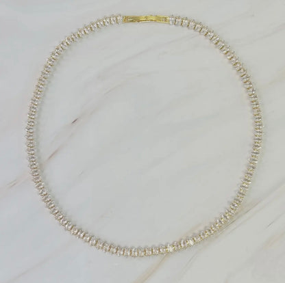 Marquise Tennis Necklace