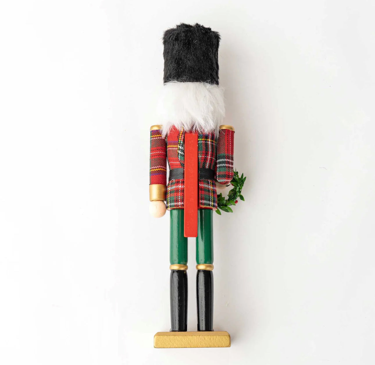 Tartan Plaid Nutcracker- 15”
