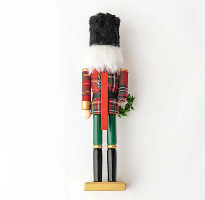 Tartan Plaid Nutcracker- 15”
