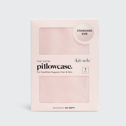 Blush-Standard Satin Pillowcase