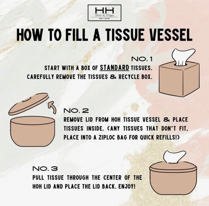 The Rosie Tissue Holder