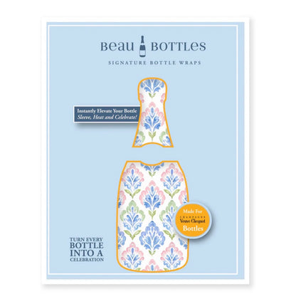 Grandmillenial Pastel Jewels Bottle Wrap-Champagne Edition
