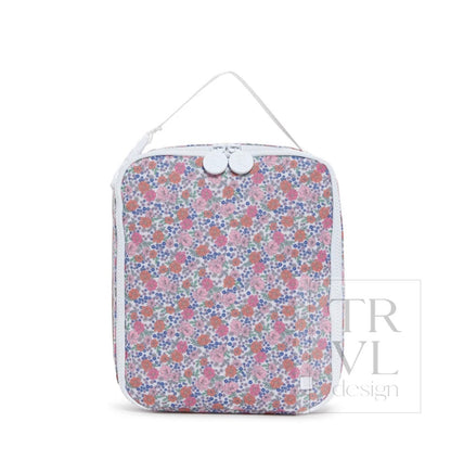 TRVL Lunch Box Insulated Bag-Garden Floral