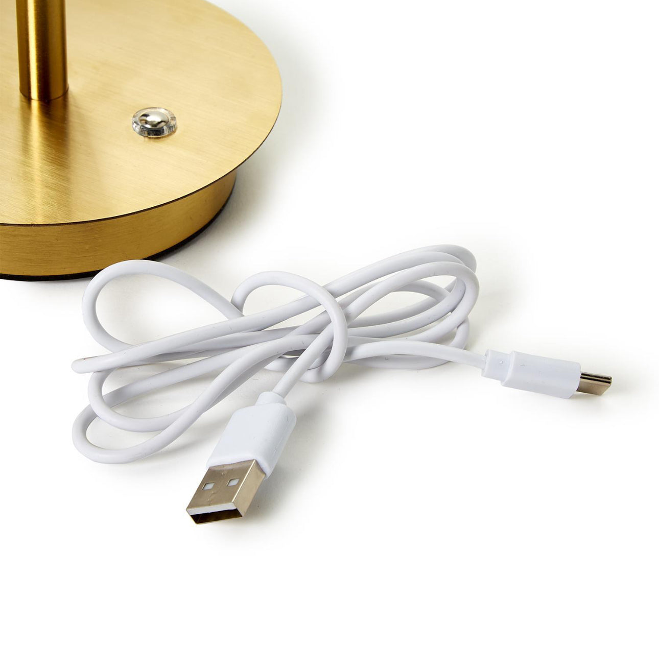 LED Cordless Acrylic Luxe Tabletop Lamp