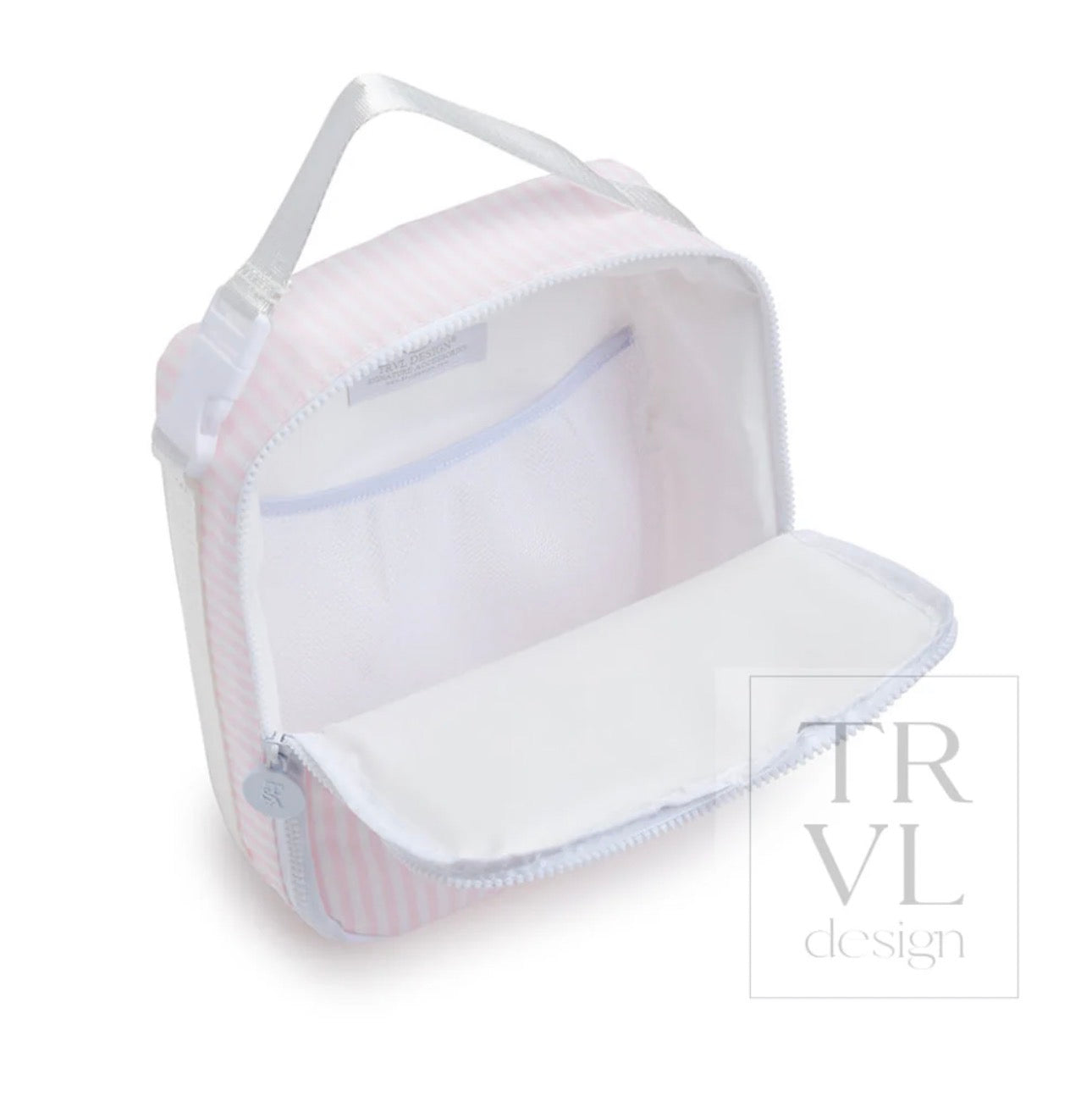 TRVL Lunch Box Insulated Bag-Pink Ribbon Floral