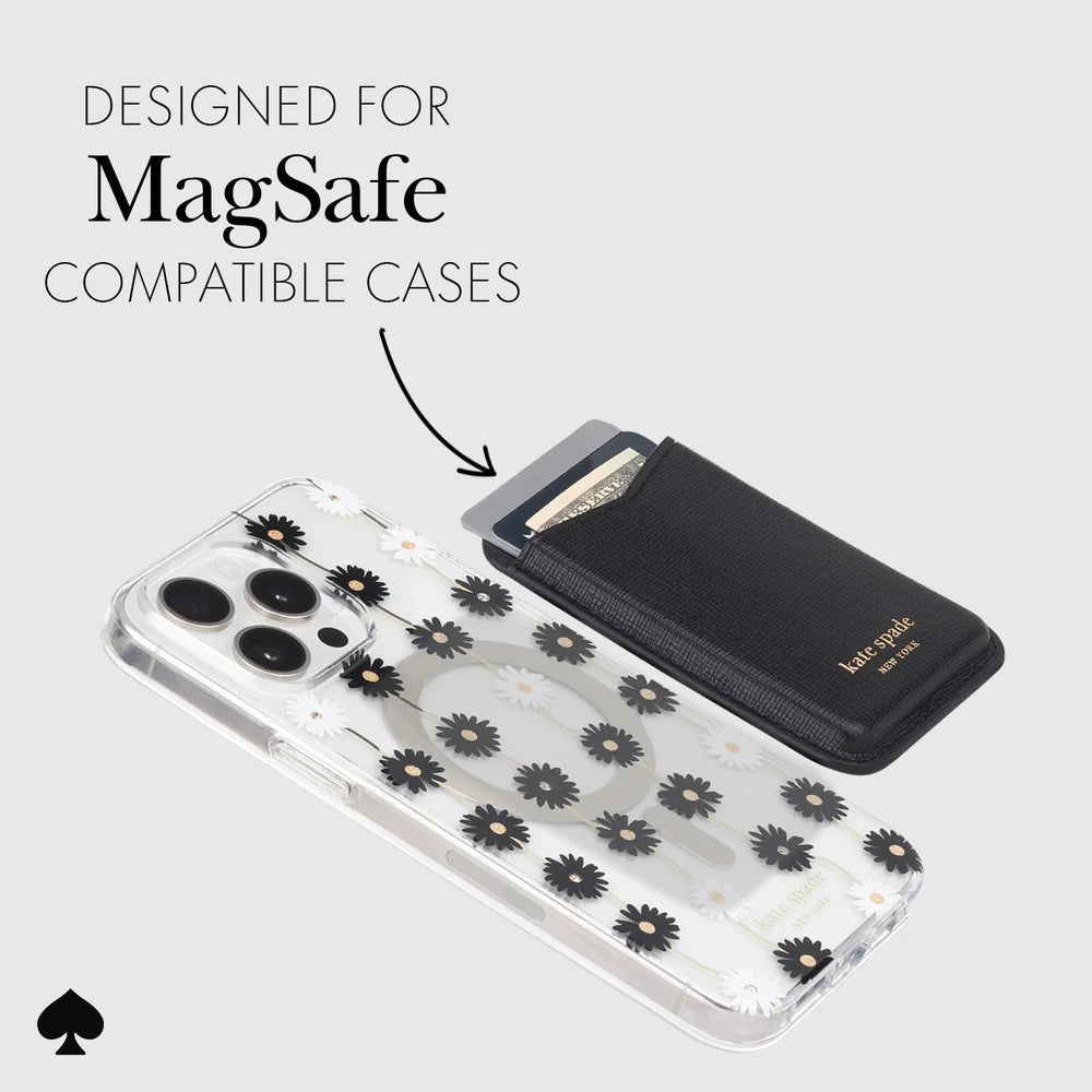 Kate Spade Black MagSafe Wallet
