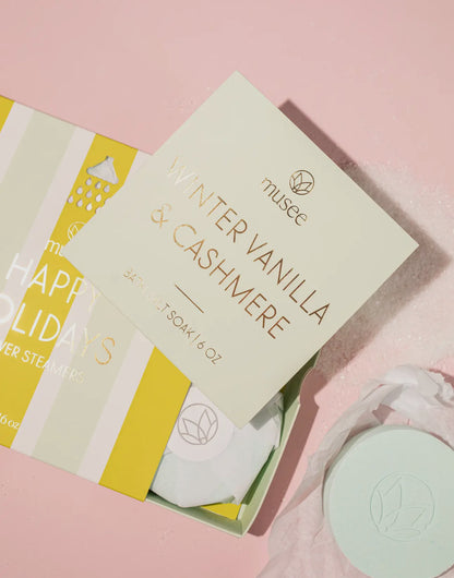Winter Vanilla & Cashmere Bath Salt Soak