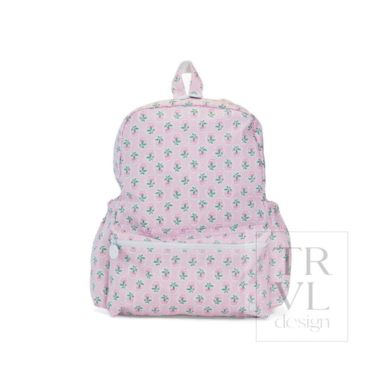 TRVL Backpacker-Petite Fleur Pink