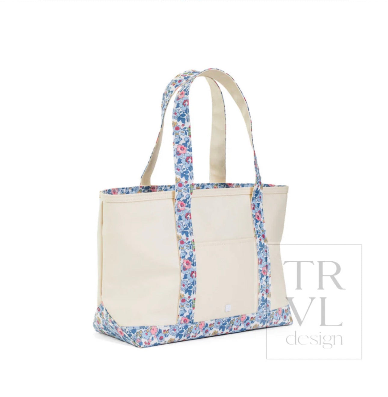 TRVL Medium Tote-Coated Canvas with Bridgehampton