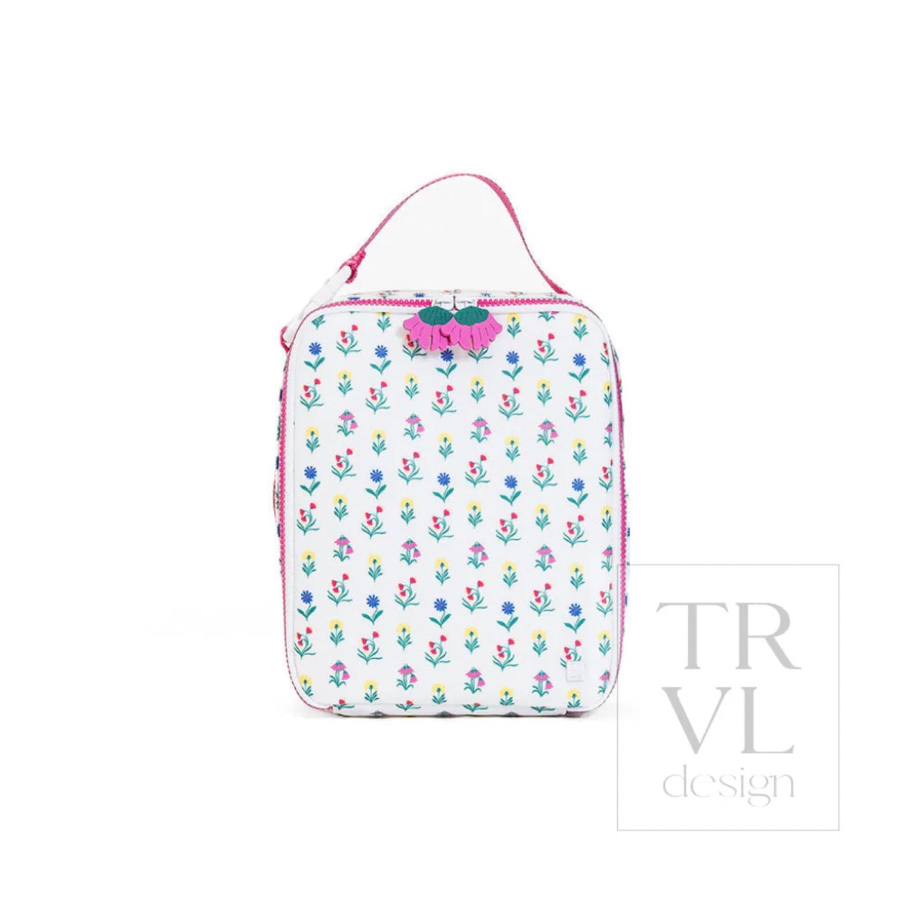 TRVL Lunch Box Insulated Bag-Wild Flower
