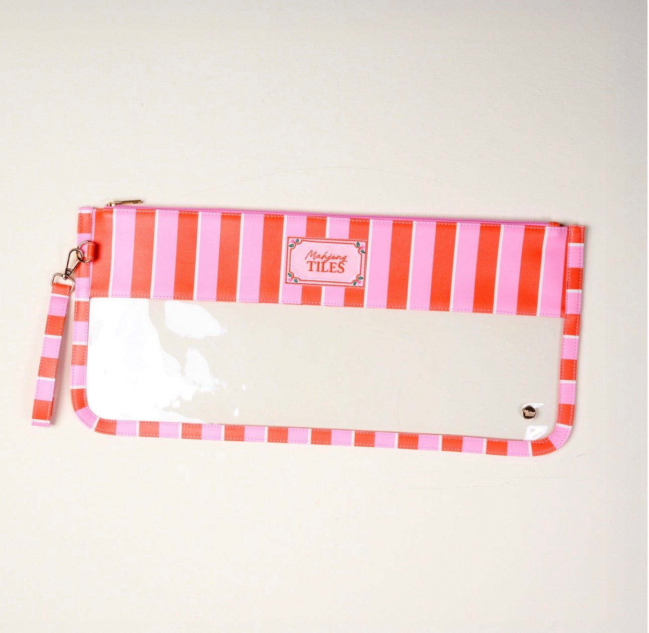Sicily Stripes Mahjong Tile Pouch