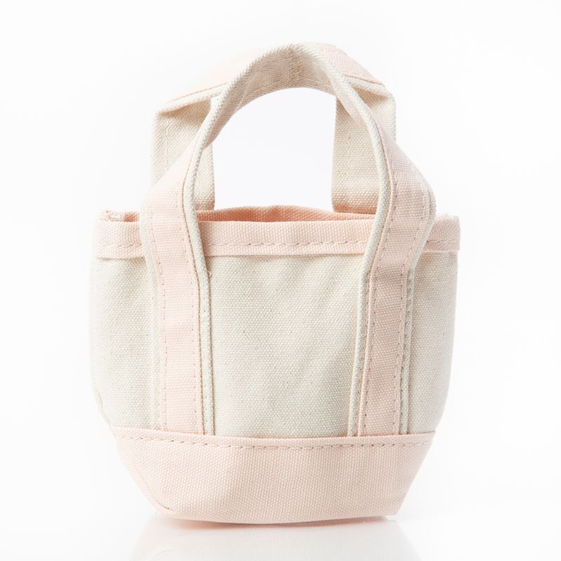 Mini Light Pink Canvas Tote