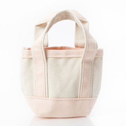 Mini Light Pink Canvas Tote